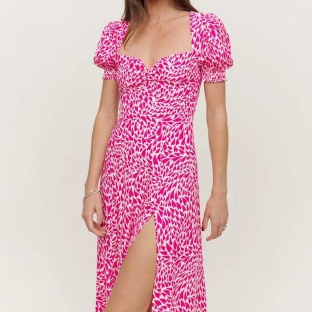 Reformation Lacey Dress Amore